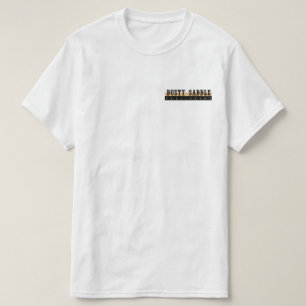 Men's Dusty Saddle Tshirt with logo