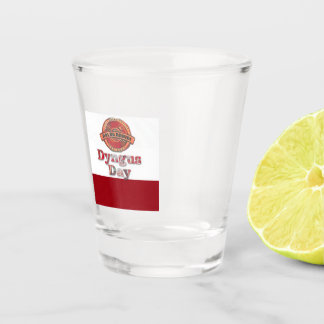 Men's Dyngus Day Polka Radio Shot Glass