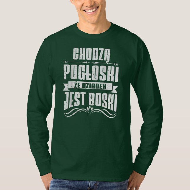 Mens Dziadzie Dziadzia Dziadziu Dziadzio Poland T-Shirt (Front)