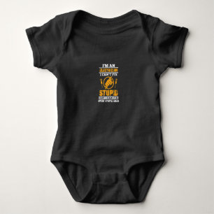 Mens Electricians Funny Im An Electrician I Can't Baby Bodysuit