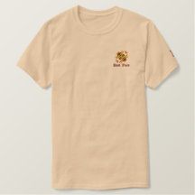 Mens' Embroidered Basic T-Shirt