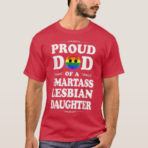 Mens Emojicon proud dad fathers day gay pride gift T-Shirt