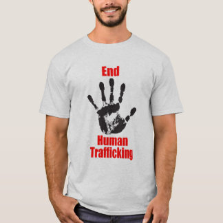 Men's End Human Trafficking Activist T Shirt