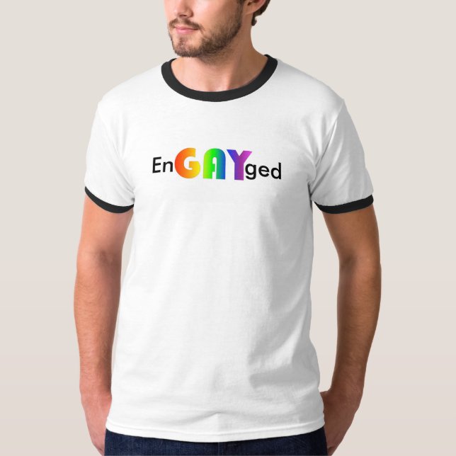 Men's Engayged t-shirt (Front)