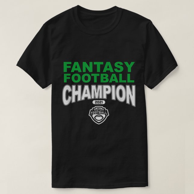 Mens ESPN Fantasy Football Champion Twenty TwentyO T-Shirt (Design Front)