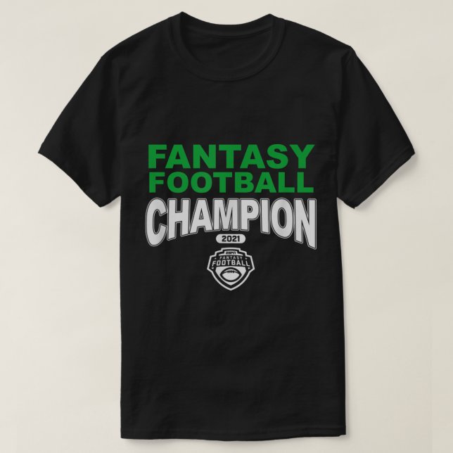 Mens ESPN Fantasy Football Champion Twenty TwentyO T-Shirt (Design Front)