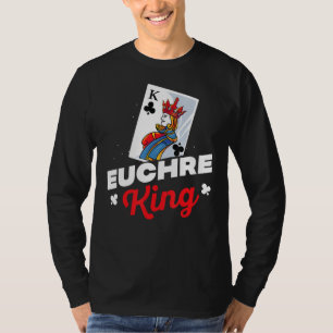 Mens Euchre King  His And Hers Matching Couples Eu T-Shirt