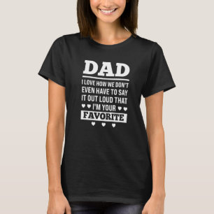 Mens Everyone Has A Dad Lucky Fathor Fathor Father T-Shirt