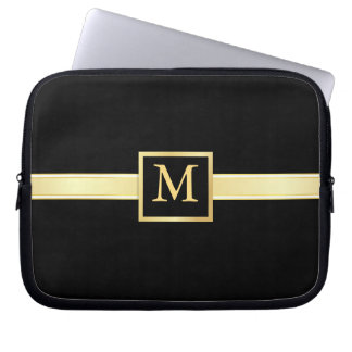 Men's Executive Style Monogram Laptop Skin Laptop Sleeve