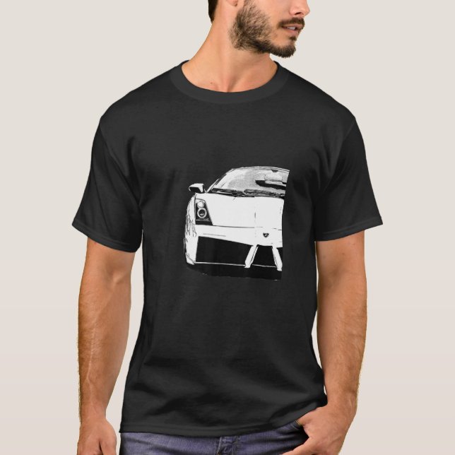 Mens Exotic Sports Car T-Shirt (Front)