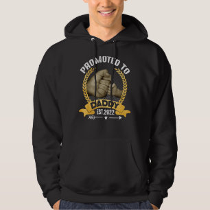 Mens Expecting New Dad 2022 Soon To Be Promoted To Hoodie