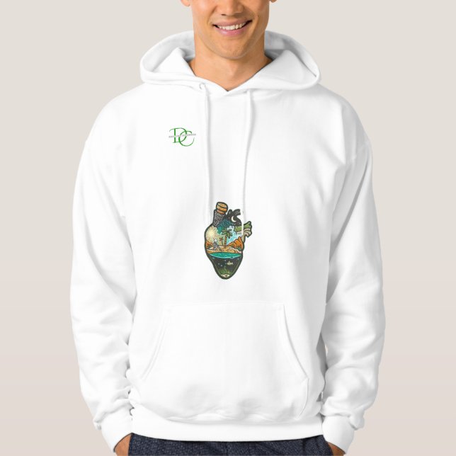 Men's Expensive Hooded with unique design Hoodie (Front)