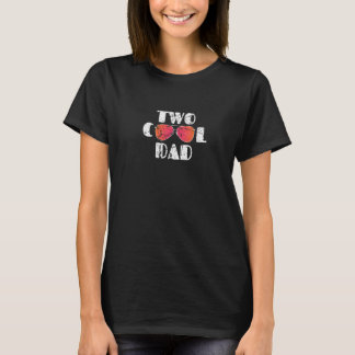 Mens Family Matching 2nd Birthday Two Cool Dad Of T-Shirt