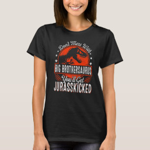 Mens Family Matching Big Brother Dinosaurs Christm T-Shirt