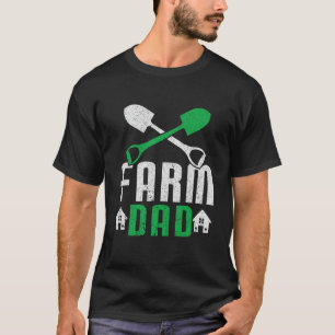 Mens Farm Dad Tractor Farm Daddy Papa Farmer Dad T-Shirt