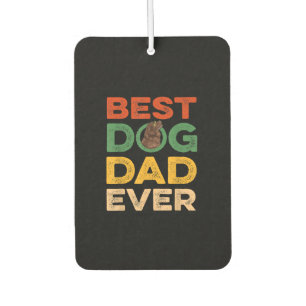 Mens Fars Day Best Newfoundland Dog Dad Ever Car Air Freshener