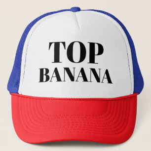 Men's Fashion Sports Novelty Baseball TOP BANANA Trucker Hat