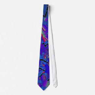 MEN'S FASHION TIES - DRESS WEAR - BLUE INIVERSE