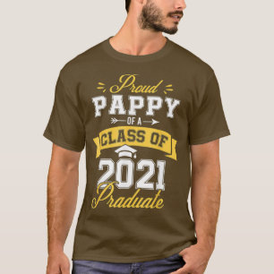 Mens Father Of Graduate Proud Pappy Of A Class T-Shirt
