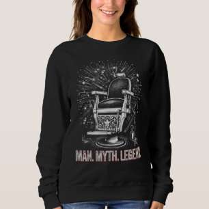Mens Father s Day Dad Grandpa Uncle The Man Myth L Sweatshirt