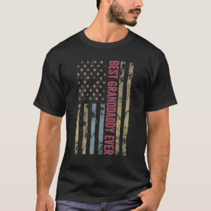 Mens Father's Day Best Granddaddy Ever Men With Us T-Shirt