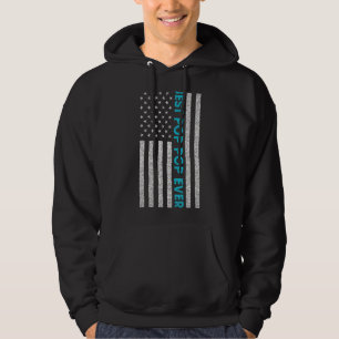 Mens Fathers Day Best Pop Pop Ever American Flag Hoodie