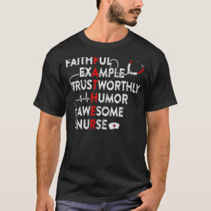 Mens Father's Day For Dad Daddy Awesome Nurse Pro T-Shirt