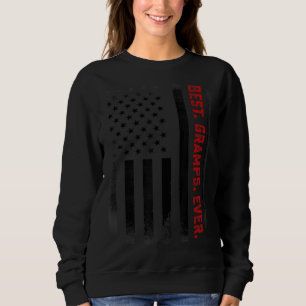 Mens Fathers Day For Papa Best Gramps Ever Us Fl Sweatshirt