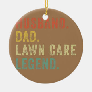 Mens Fathers Day Gardening Gift Funny Lawn Care Ceramic Tree Decoration