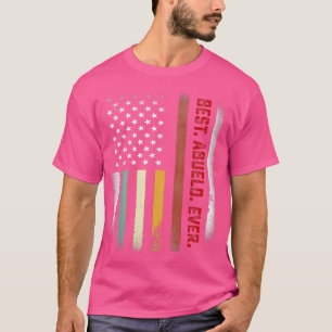 Mens Fathers Day Gift For Papa  Best Abuelo Ever U T-Shirt