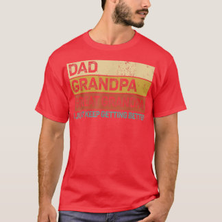 Mens Fathers Day Gift from Grandkids Dad Grandpa G T-Shirt