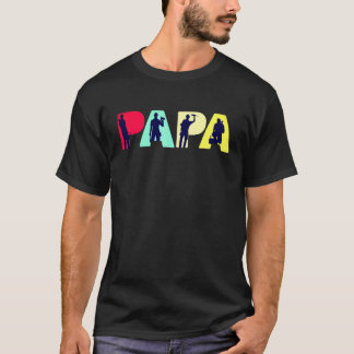 Mens Fathers Day Gift Plumber Dad Papa Plumber T-Shirt