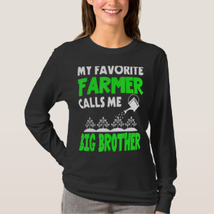 Mens Father's Day My Favourite Farmer Calls Me Big T-Shirt