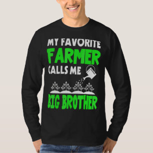 Mens Father's Day My Favourite Farmer Calls Me Big T-Shirt