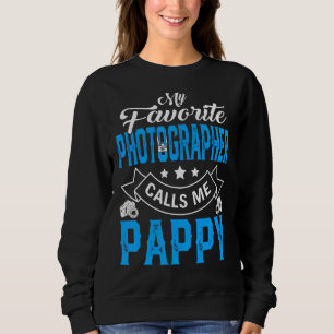 Mens Father's Day My Favourite Photographer Calls  Sweatshirt