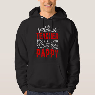 Mens Father's Day My Favourite Teacher Calls Me Pa Hoodie