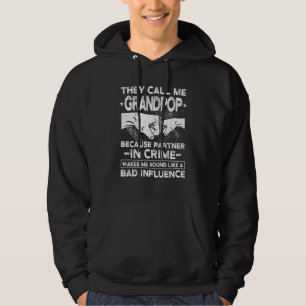 Mens Fathers Day They Call Me Grandpop Because Pa Hoodie