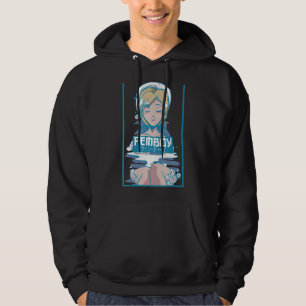 Mens Femboy Vaporwave Aesthetic Femboy Hoodie