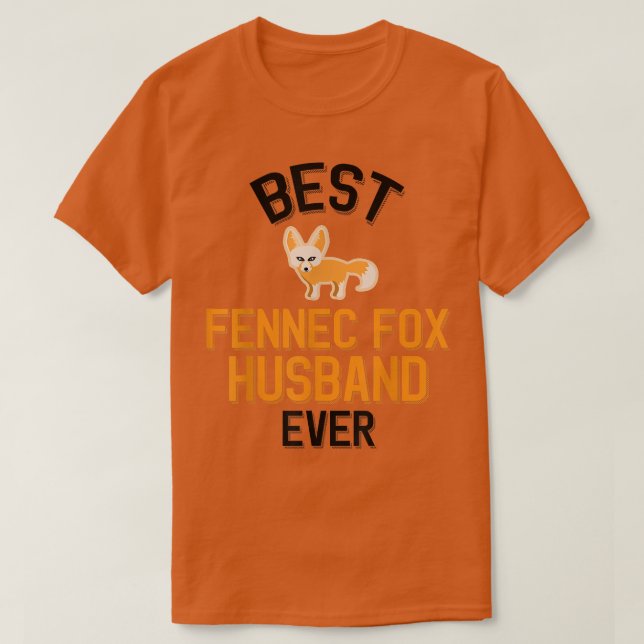 Mens Fennec Fox Husband T-Shirt (Design Front)