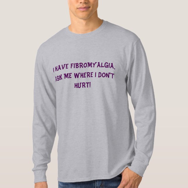Men's Fibromyalgia Tee Shirt (Front)