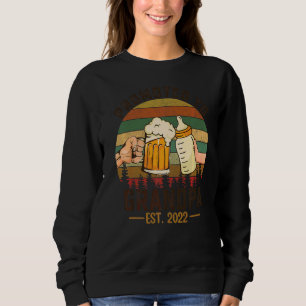Mens First Time Grandpa Promoted To Grandpa 2022 F Sweatshirt