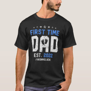 Mens First Time New Dad To Be Shirt Fathers Day