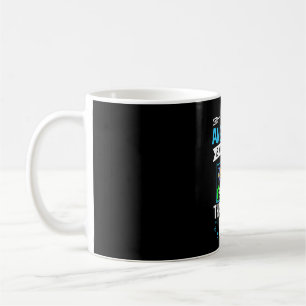 Mens fish owner cute angelfish aquarium fish lover coffee mug