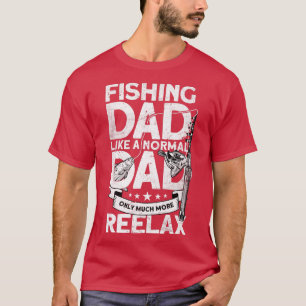 Mens Fishing DadFishing Fisherman Angler654 T-Shirt