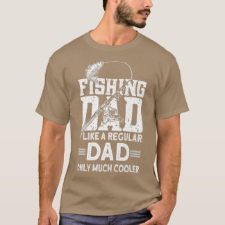 Mens Fishing DadFishing Fisherman Angler 2533  T-Shirt