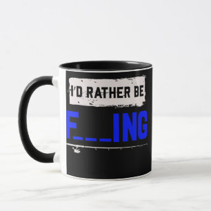 Mens Fishing Fisherman Saltwater Fisher Fish Mug