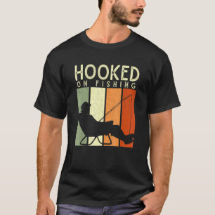 Mens Fishing Hobby Hook Relaxed Fisherman T-Shirt