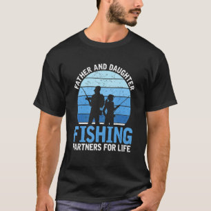 Mens Fishing Matching Father Daughter Fishing Pa T-Shirt