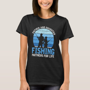 Mens Fishing   Matching Father Daughter Fishing Pa T-Shirt