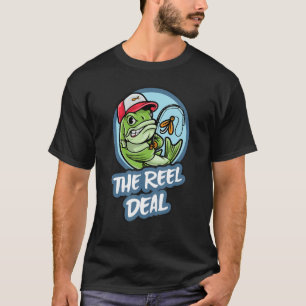 Mens  Fishing  The Reel Deal T-Shirt